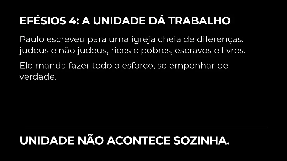 Slides de Honra, Lealdade e Unidade, página 5 de 25
