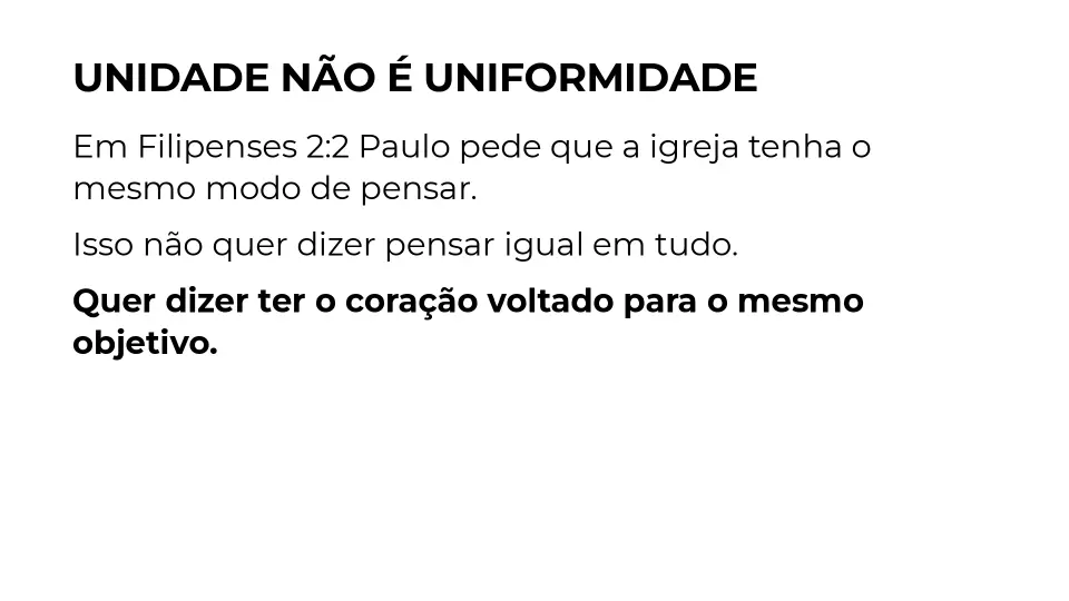 Slides de Honra, Lealdade e Unidade, página 7 de 25