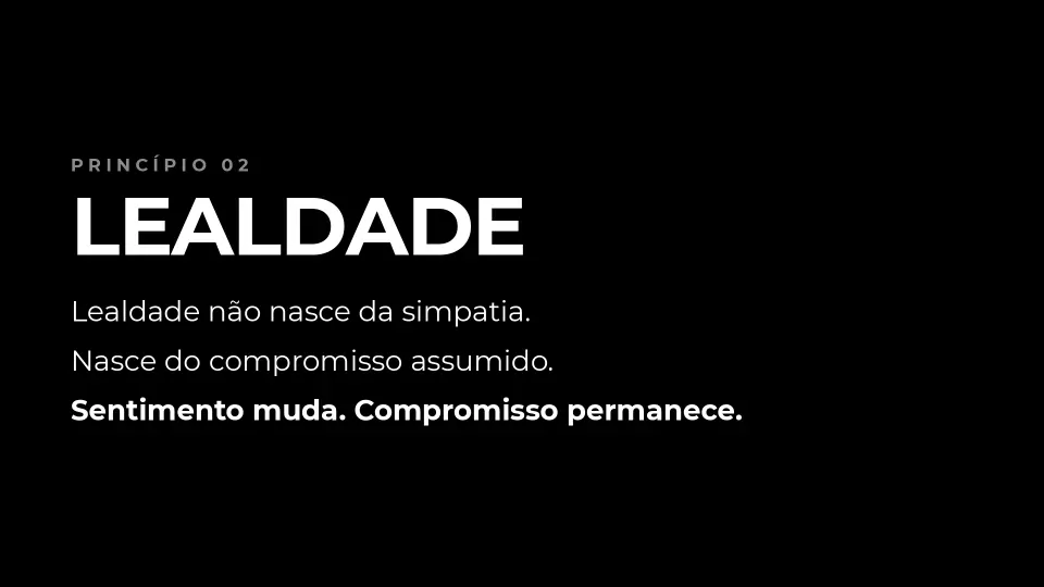 Slides de Honra, Lealdade e Unidade, página 11 de 25