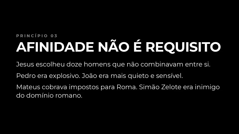 Slides de Honra, Lealdade e Unidade, página 13 de 25