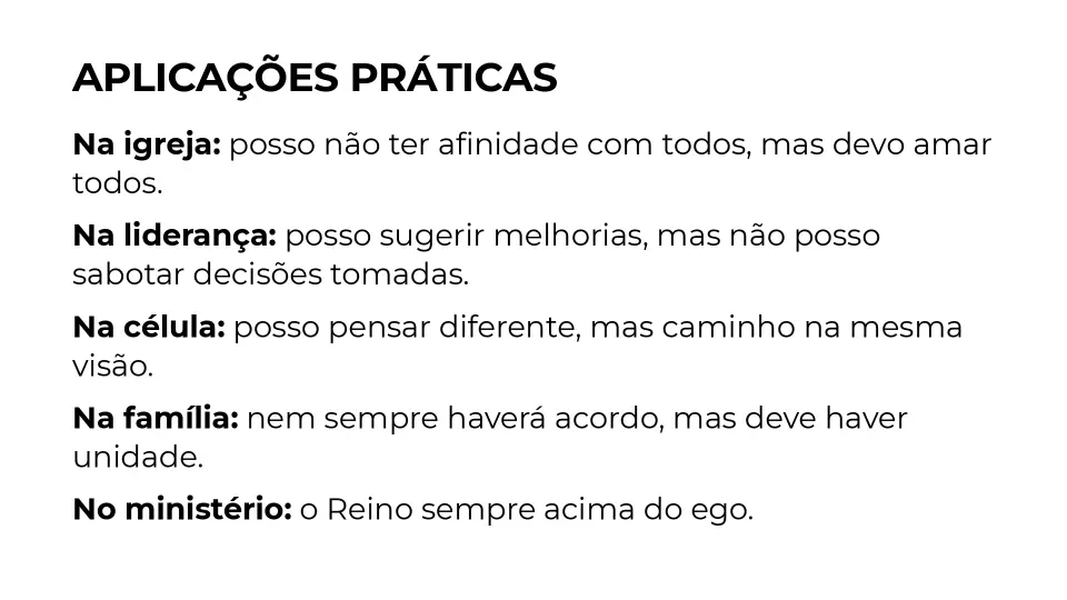 Slides de Honra, Lealdade e Unidade, página 22 de 25
