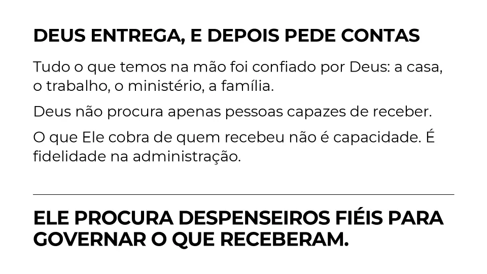 Slides de Os Cinco Maiores Erros de Quem Governa o que Deus Confiou, página 3 de 9