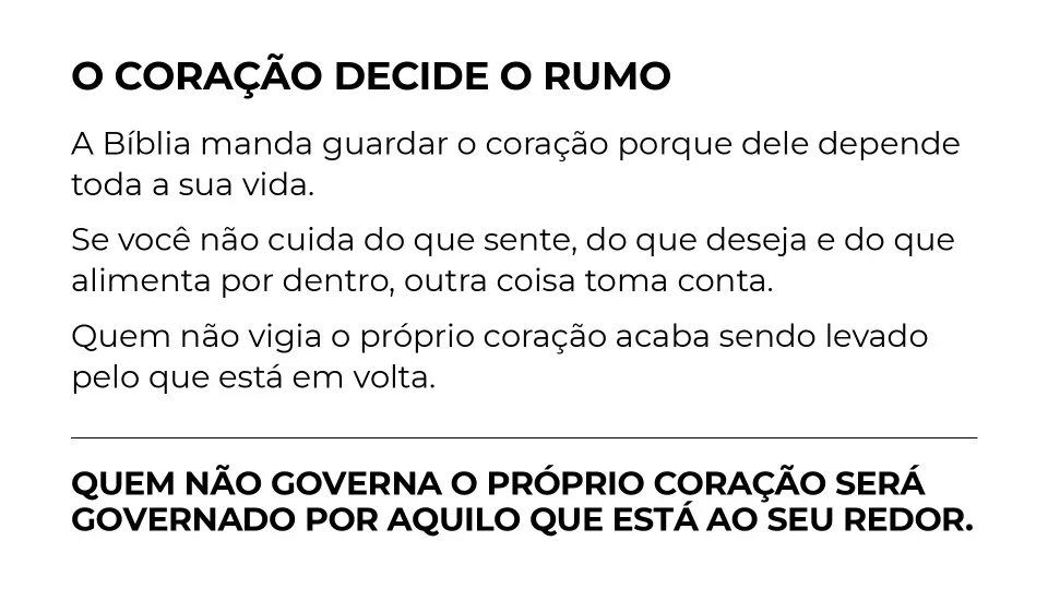 Slides de Os três acertos de quem governa bem a vida, página 4 de 9