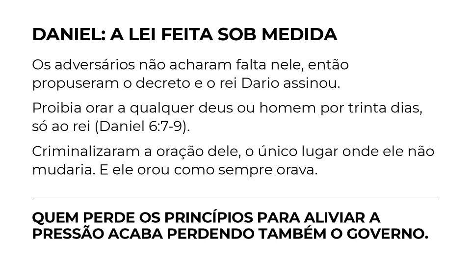 Slides de Como Governar Sob Pressão Sem Perder o Governo, página 4 de 7