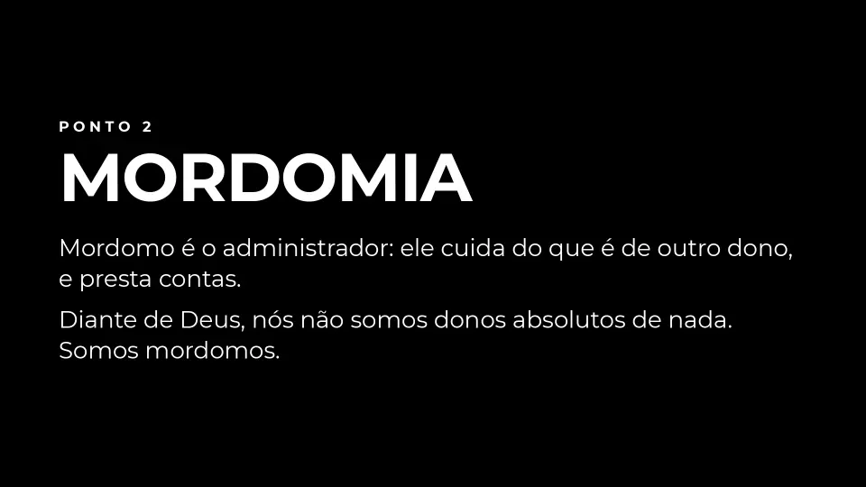 Slides de O Governo do Dinheiro e o Reino de Deus — Parte 2, página 6 de 9